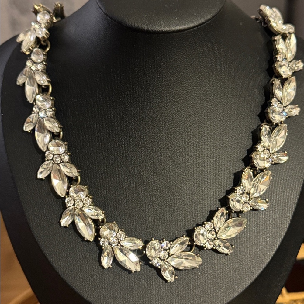 Olive & Piper Cubic Zirconia Crystal Mini Lucy Statement Necklace